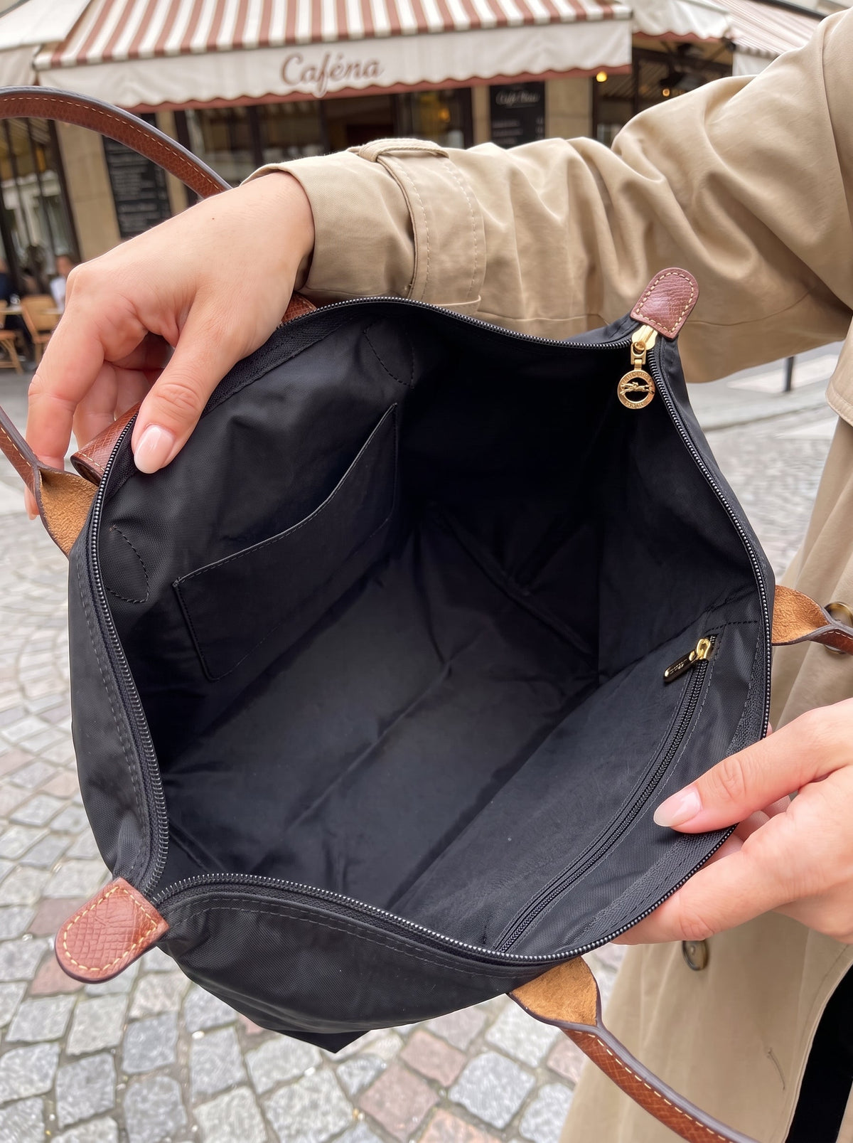 Bolso Tote Clásico de Piel Mujer Silueta Estructurada